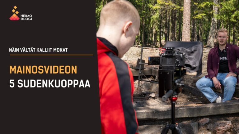 Mainosvideon tuotannossa kannattaa huomioida muutama tärkeä seikka.